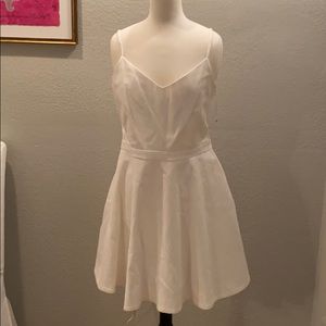 Joie White Fit and Flare Dress